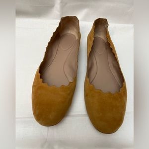 Chloé Suede Ballet Flats